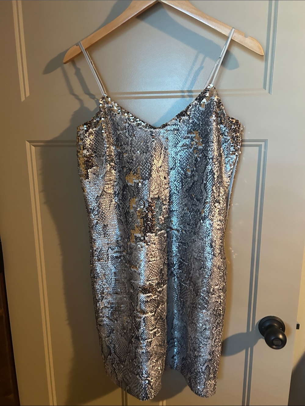 Cupcakes and Cashmere snakeskin sequin dress